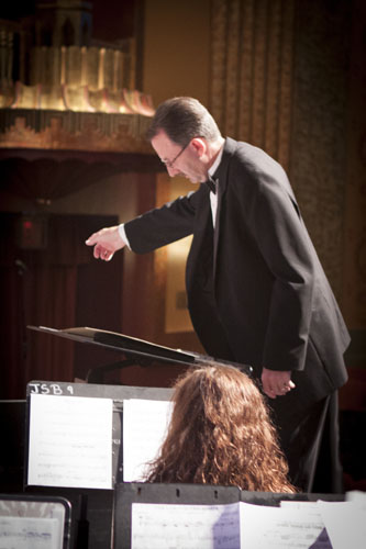 Musician performing during the inaugural concert season